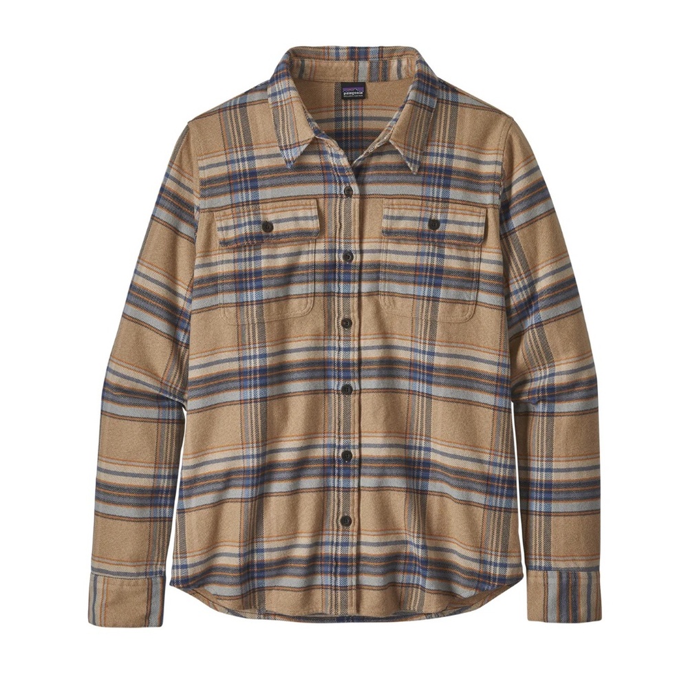 Patagonia Women’s Long Sleeve Fjord Flannel Organic Cotton Shirt XS